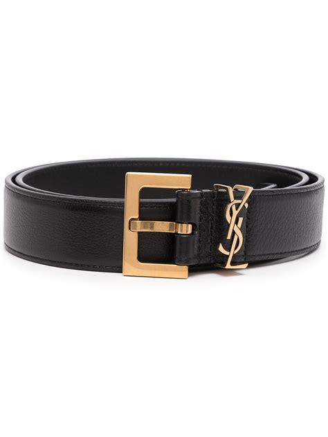 ysl logo belt gold|YSL belt vintage.